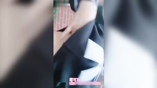 霉可可户外露出粉嫩小穴